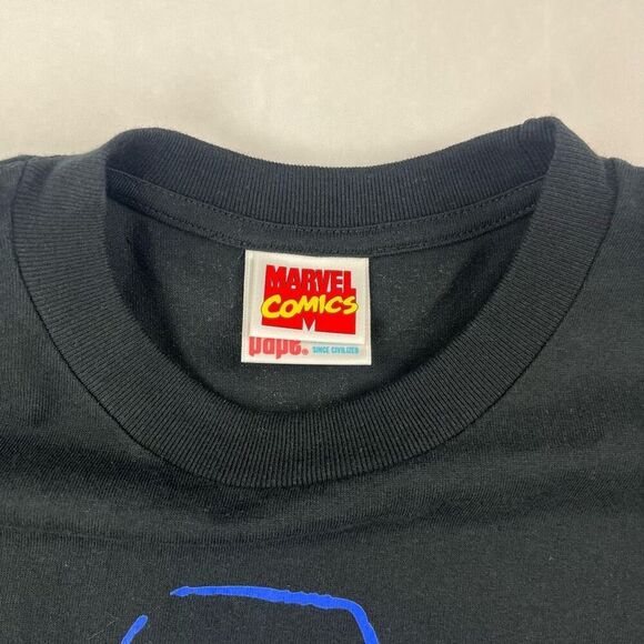 Bape x Marvel Captain America Vintage T-Shirt Men's Size XL Black - Picture 3 of 11